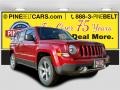 Deep Cherry Red Crystal Pearl 2017 Jeep Patriot High Altitude 4x4