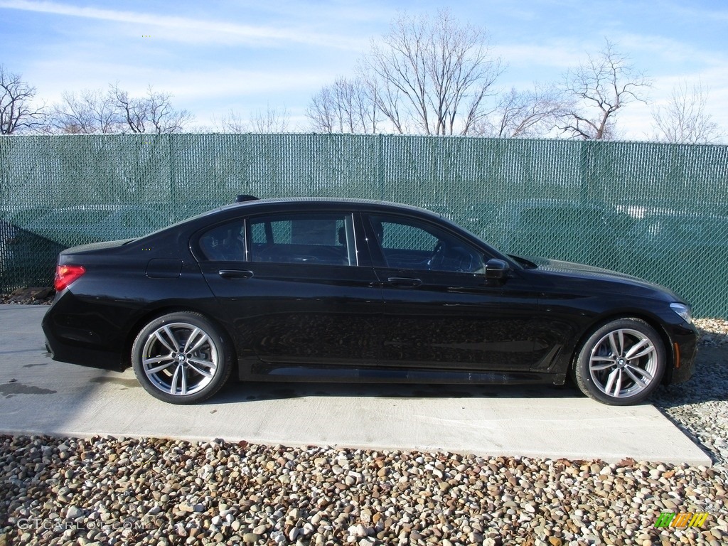 2017 7 Series 750i xDrive Sedan - Black Sapphire Metallic / Black photo #2