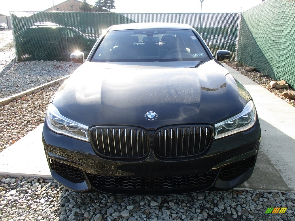 2017 7 Series 750i xDrive Sedan - Black Sapphire Metallic / Black photo #6