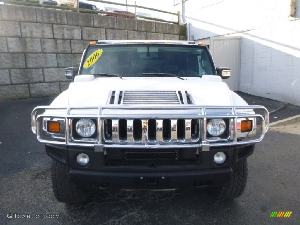 2006 H2 SUV - White / Ebony photo #12