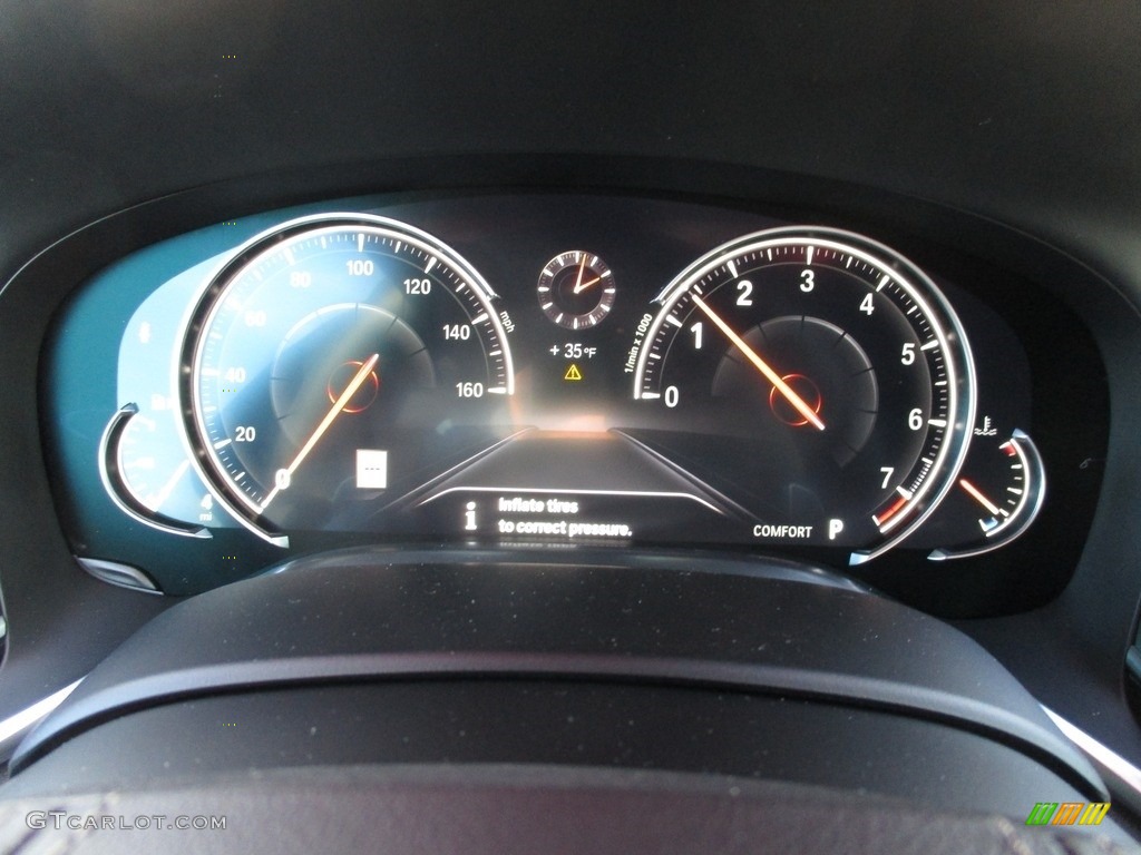 2017 7 Series 750i xDrive Sedan - Black Sapphire Metallic / Black photo #20