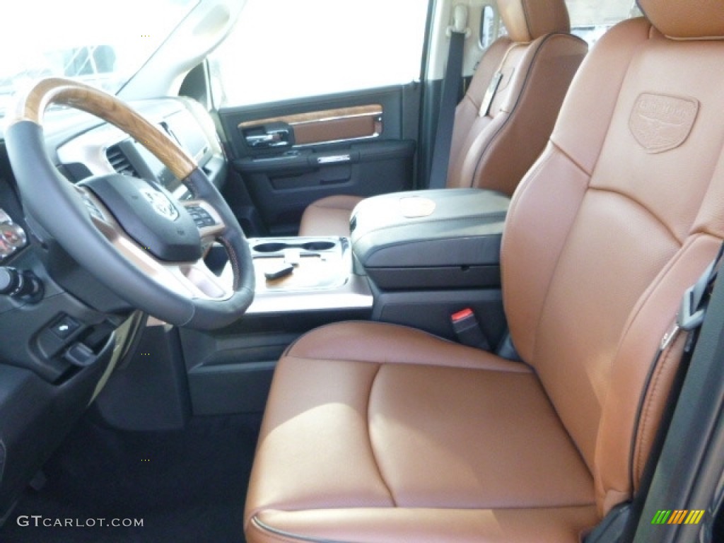 2017 Ram 1500 Laramie Longhorn Crew Cab 4x4 Front Seat Photo #117661893