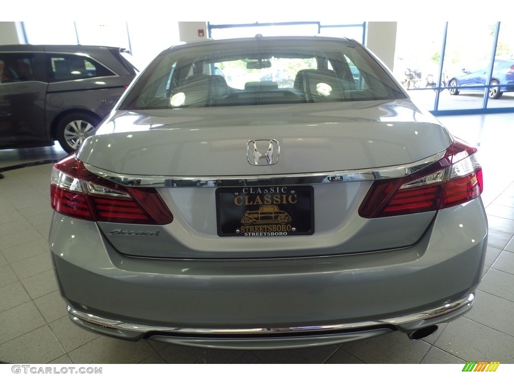 2017 Accord EX-L Sedan - Lunar Silver Metallic / Black photo #5