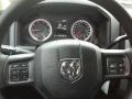 Black/Diesel Gray 2017 Ram 3500 Tradesman Crew Cab 4x4 Dual Rear Wheel Steering Wheel