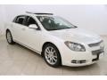 White Diamond Tricoat 2012 Chevrolet Malibu LTZ