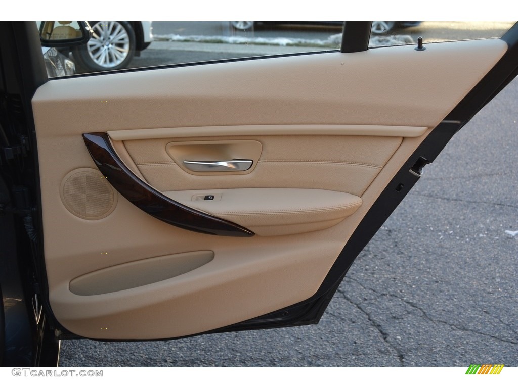 2014 3 Series 328i xDrive Sedan - Mineral Grey Metallic / Venetian Beige photo #24