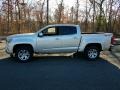 2017 Silver Ice Metallic Chevrolet Colorado LT Crew Cab 4x4  photo #3