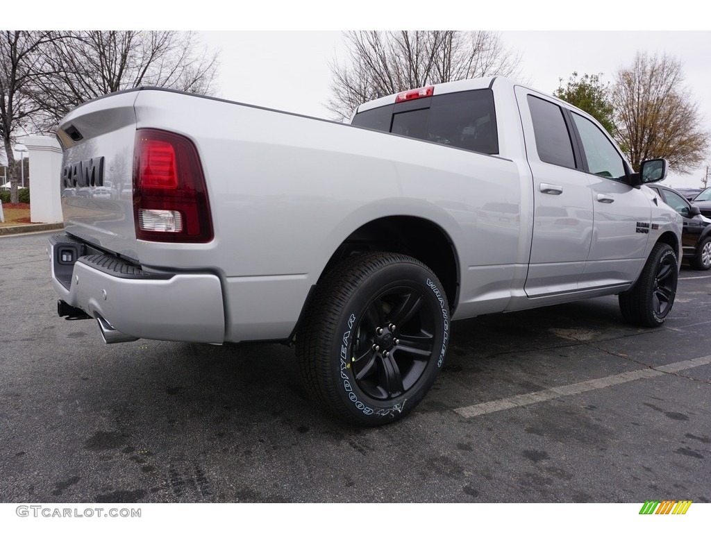 2017 Bright Silver Metallic Ram 1500 Sport Quad Cab #117654718 Photo #3 