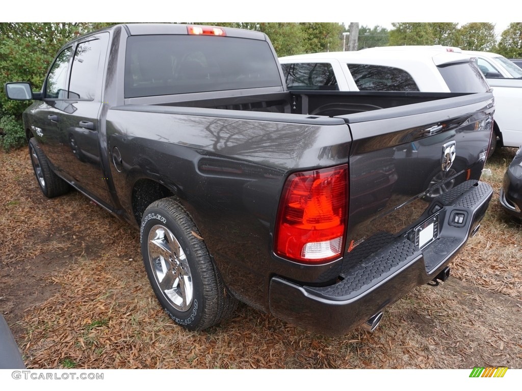 2017 1500 Express Crew Cab - Granite Crystal Metallic / Black/Diesel Gray photo #2