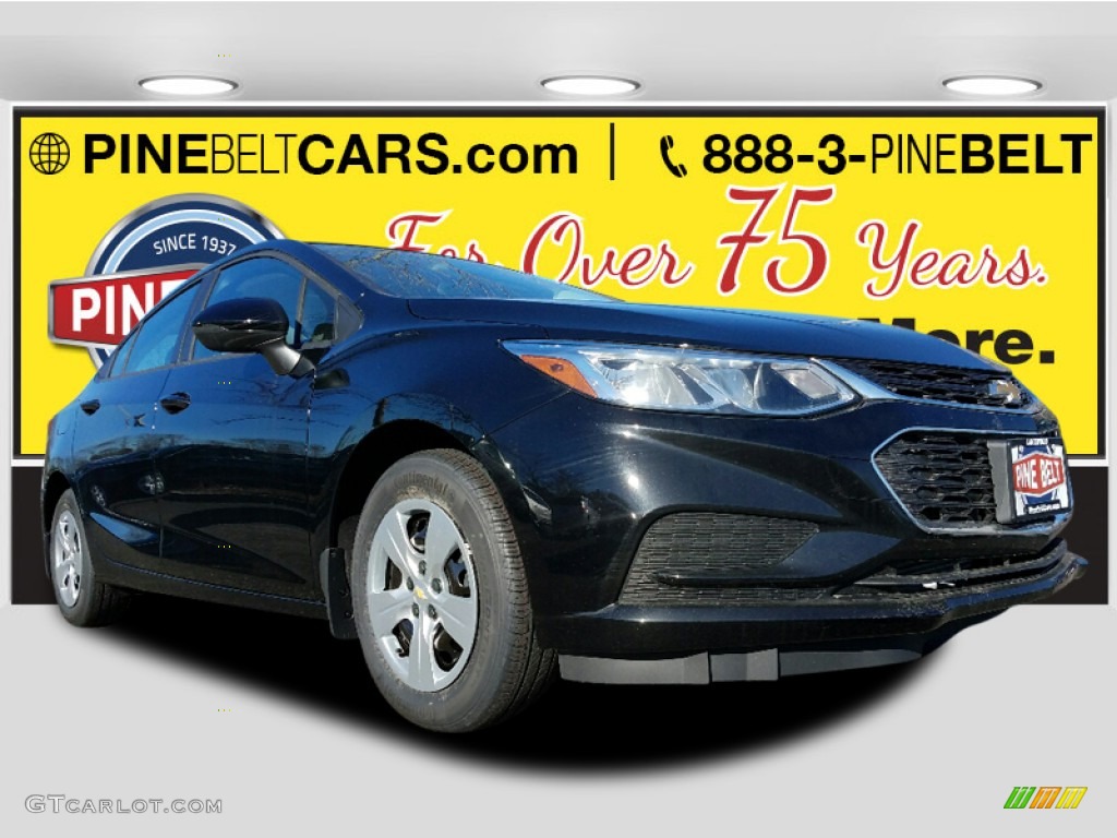 2017 Cruze LS - Mosaic Black Metallic / Dark Atmosphere/Medium Atmosphere photo #1