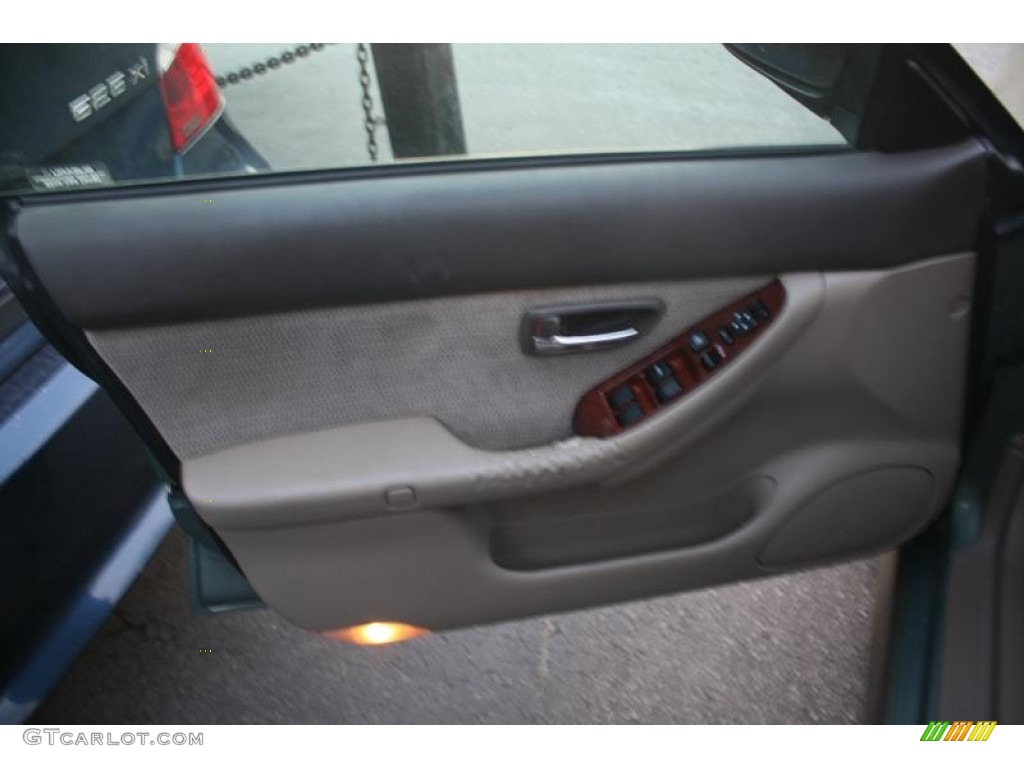 2004 Outback Wagon - Seamist Green Pearl / Beige photo #19