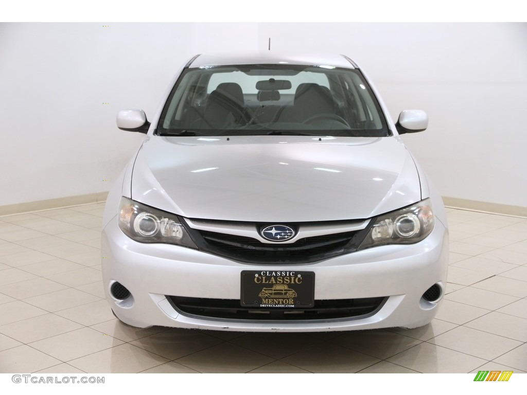 2011 Impreza 2.5i Sedan - Spark Silver Metallic / Carbon Black photo #2