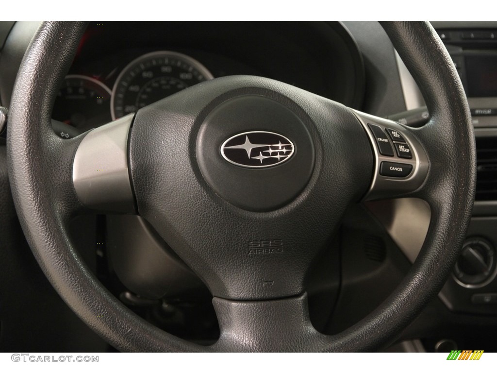 2011 Impreza 2.5i Sedan - Spark Silver Metallic / Carbon Black photo #6