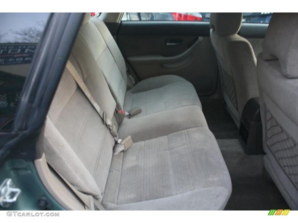 2004 Outback Wagon - Seamist Green Pearl / Beige photo #37