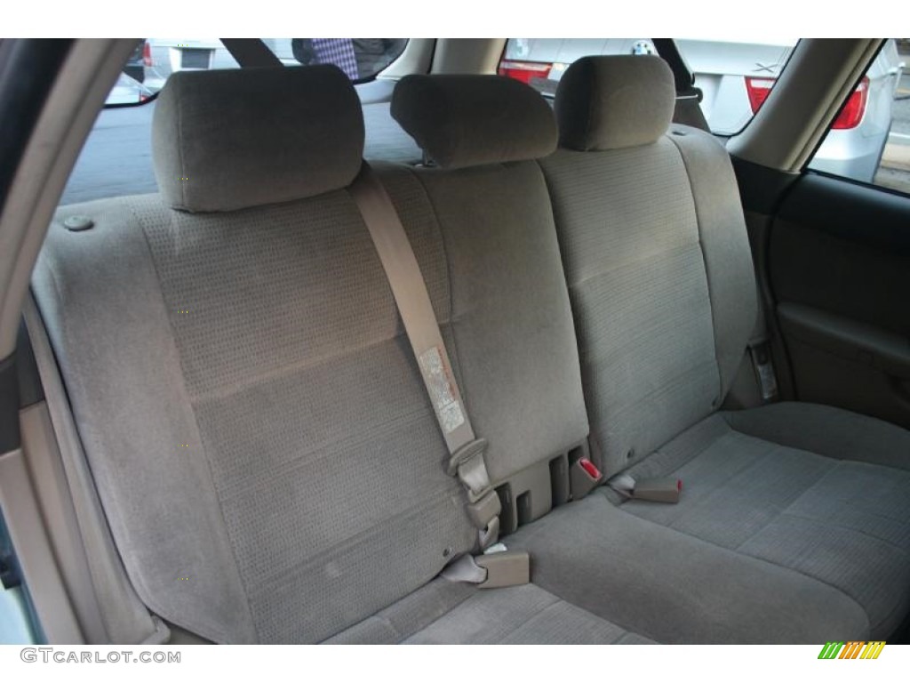 2004 Outback Wagon - Seamist Green Pearl / Beige photo #39