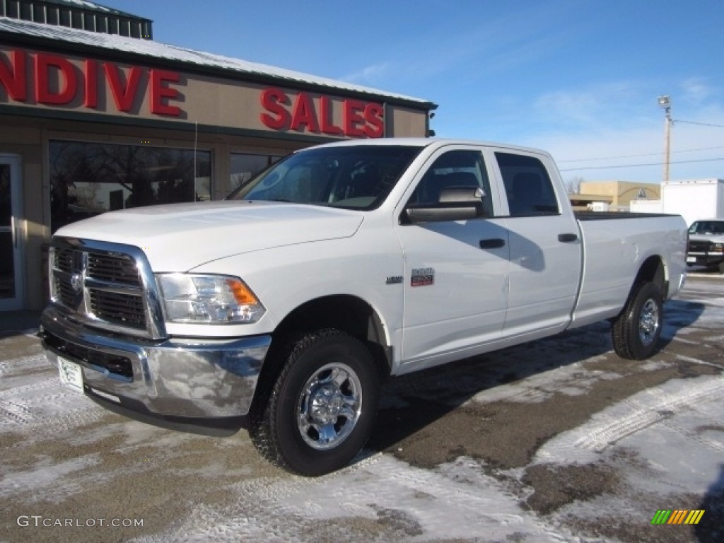 2012 Ram 2500 HD ST Crew Cab 4x4 - Bright White / Dark Slate/Medium Graystone photo #1