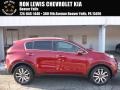 2017 Hyper Red Kia Sportage EX AWD  photo #1