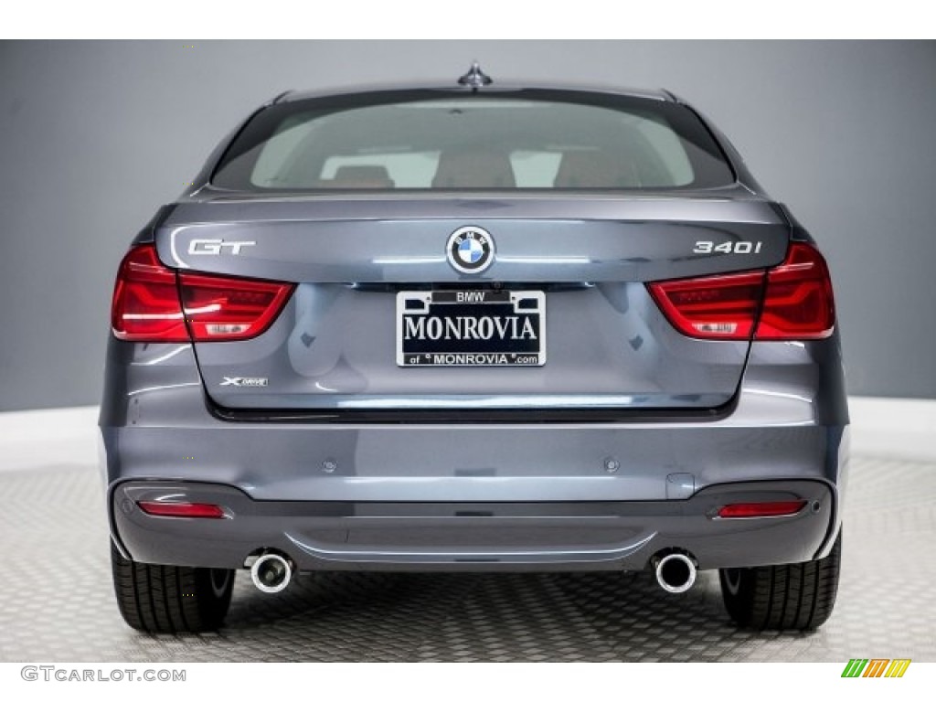 2017 3 Series 340i xDrive Gran Turismo - Mineral Grey Metallic / Coral Red photo #4