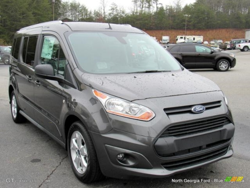 2017 Transit Connect XLT Wagon - Magnetic / Medium Stone photo #7