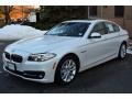 2016 Mineral White Metallic BMW 5 Series 535i xDrive Sedan  photo #6