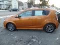 2017 Orange Burst Metallic Chevrolet Sonic LT Hatchback  photo #8