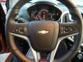 2017 Chevrolet Sonic Jet Black Interior Steering Wheel Photo