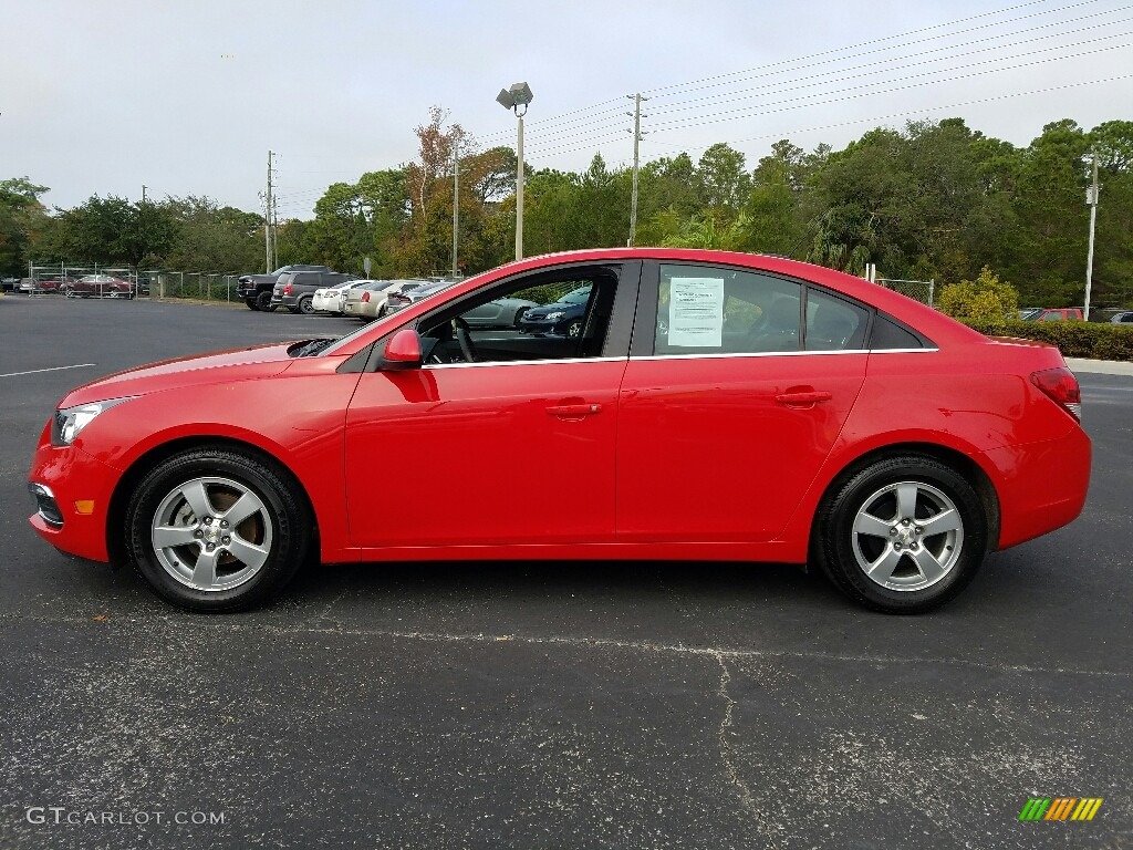 2016 Cruze Limited LT - Red Hot / Jet Black photo #2