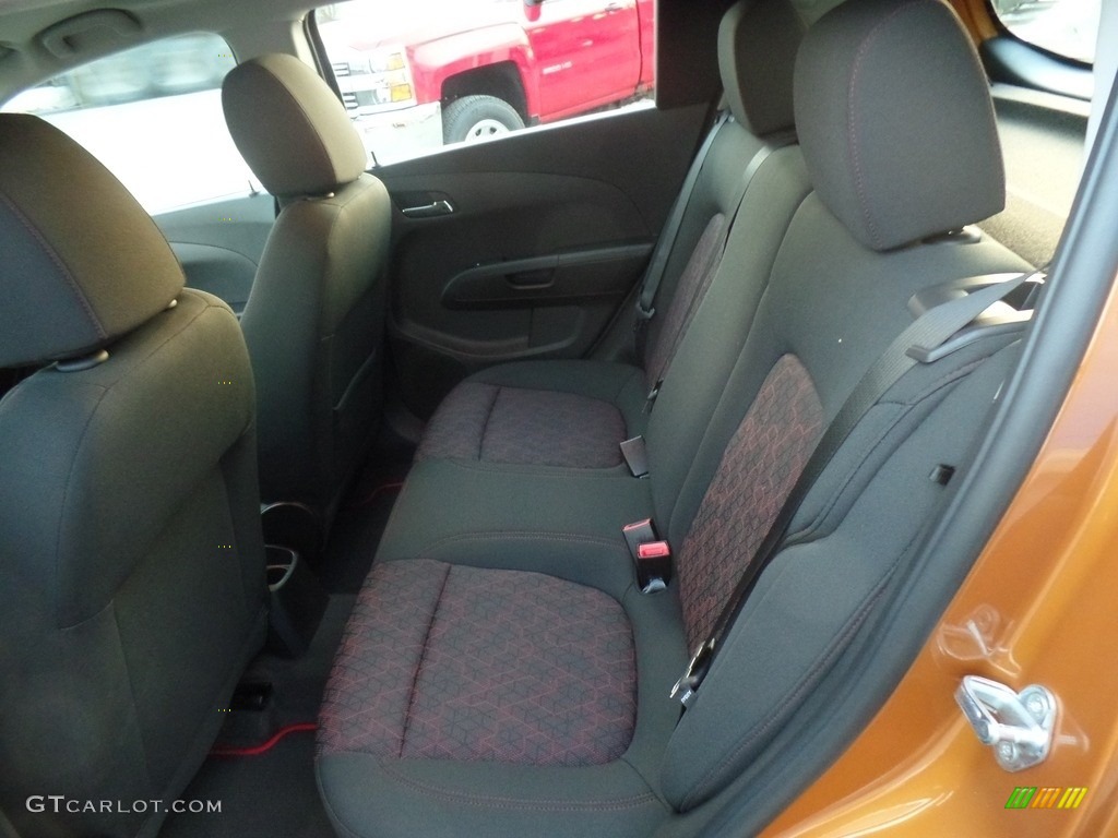 2017 Chevrolet Sonic LT Hatchback Rear Seat Photo #117676044