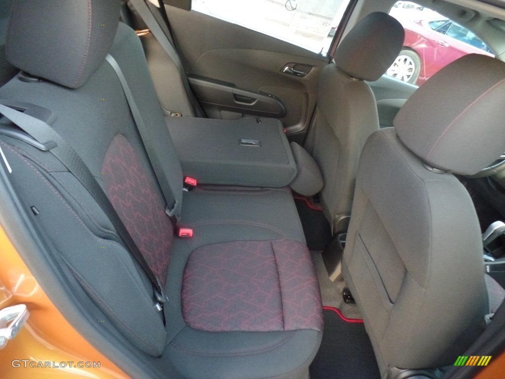 2017 Chevrolet Sonic LT Hatchback Rear Seat Photos