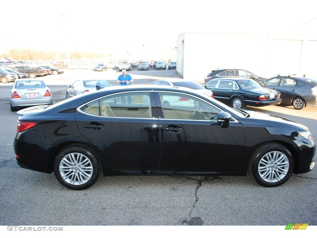 2014 ES 350 - Obsidian Black / Parchment photo #6