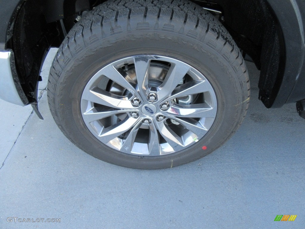 2017 F150 Lariat SuperCrew 4X4 - Shadow Black / Black photo #11