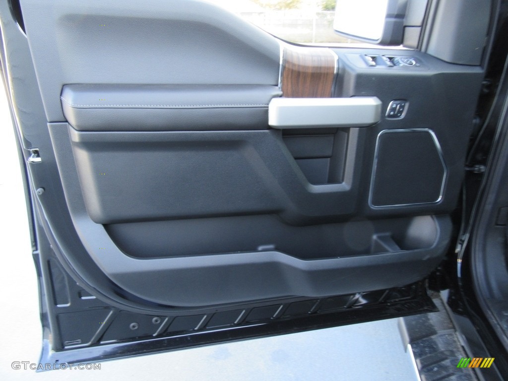 2017 F150 Lariat SuperCrew 4X4 - Shadow Black / Black photo #19