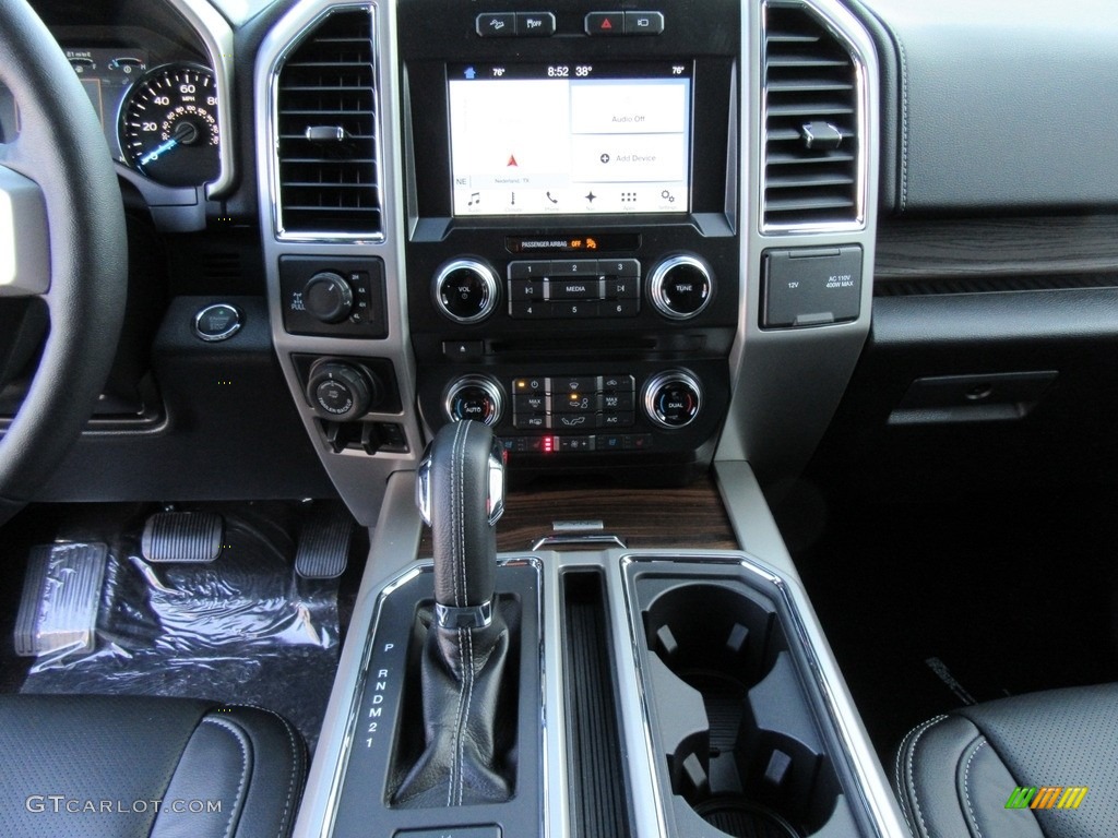 2017 F150 Lariat SuperCrew 4X4 - Shadow Black / Black photo #24