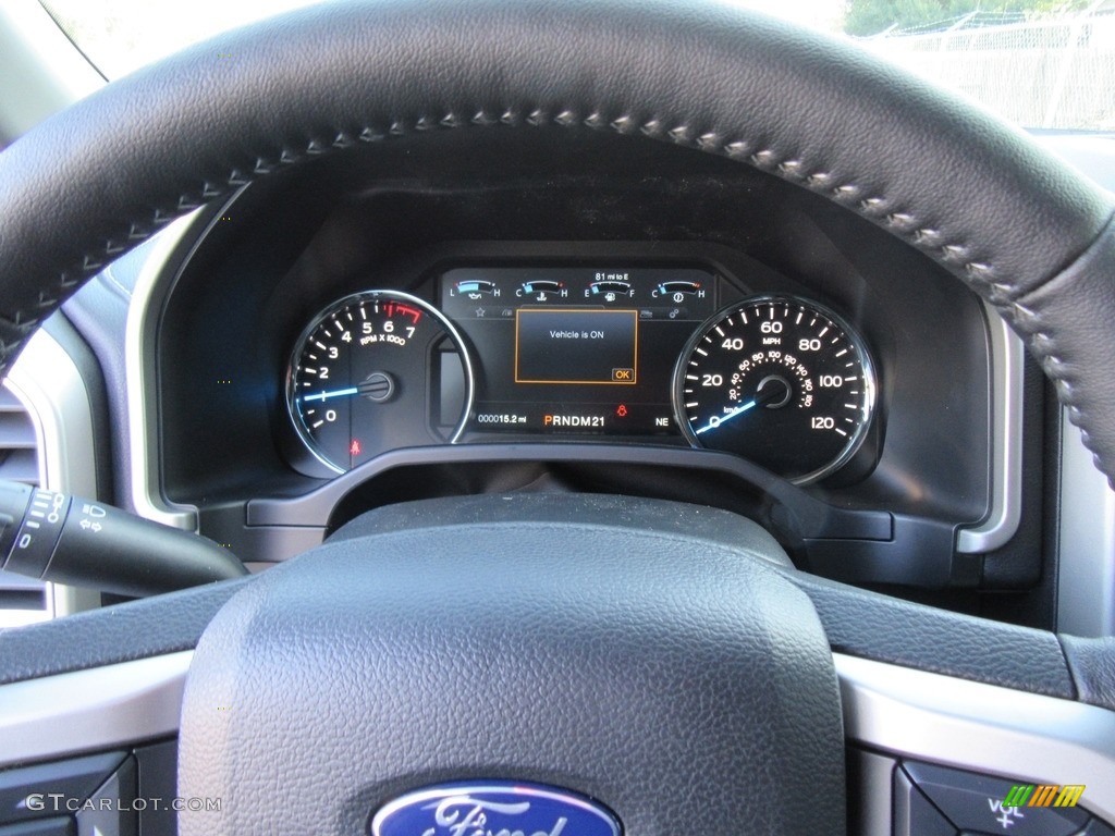 2017 F150 Lariat SuperCrew 4X4 - Shadow Black / Black photo #33