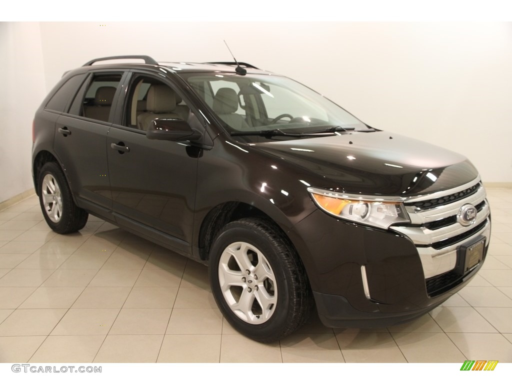2013 Edge SEL AWD - Kodiak Brown Metallic / Medium Light Stone photo #1