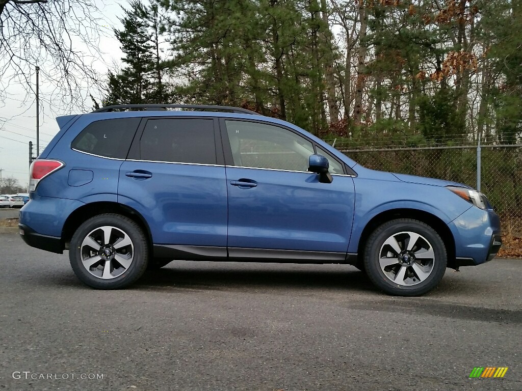 2017 Forester 2.5i Limited - Quartz Blue Pearl / Gray photo #2