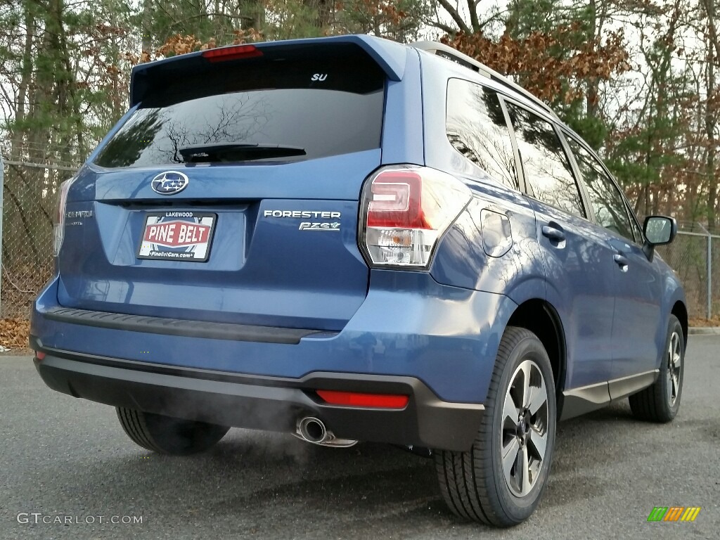 2017 Forester 2.5i Limited - Quartz Blue Pearl / Gray photo #3