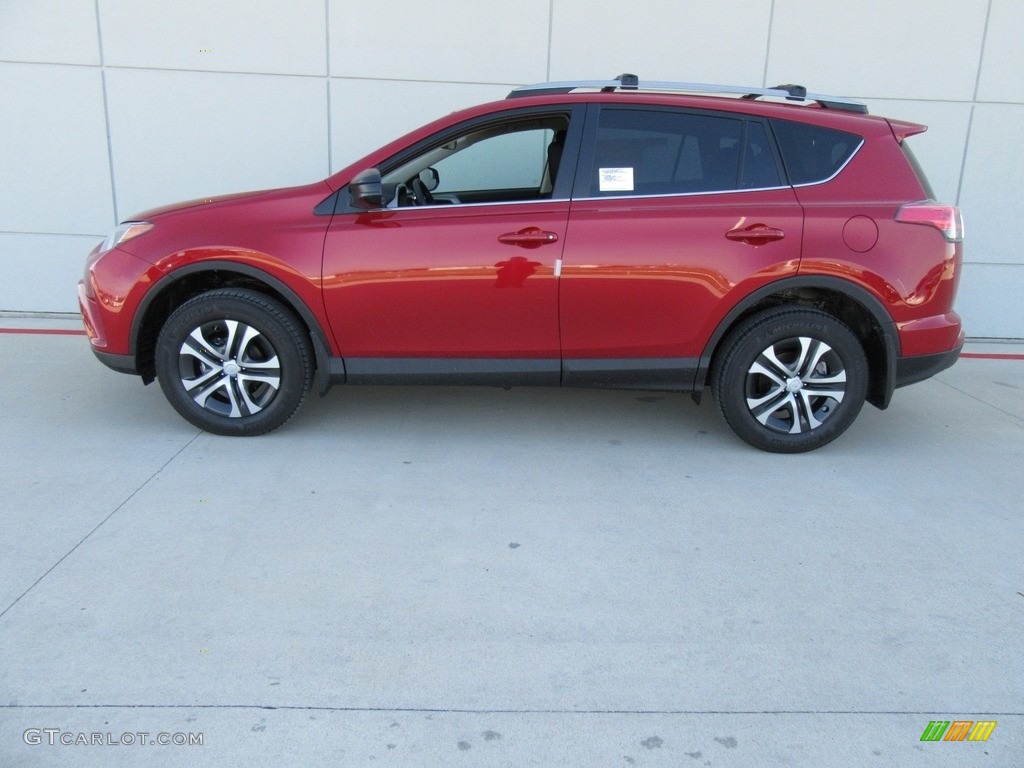 Barcelona Red Metallic 2017 Toyota RAV4 LE Exterior Photo #117681330