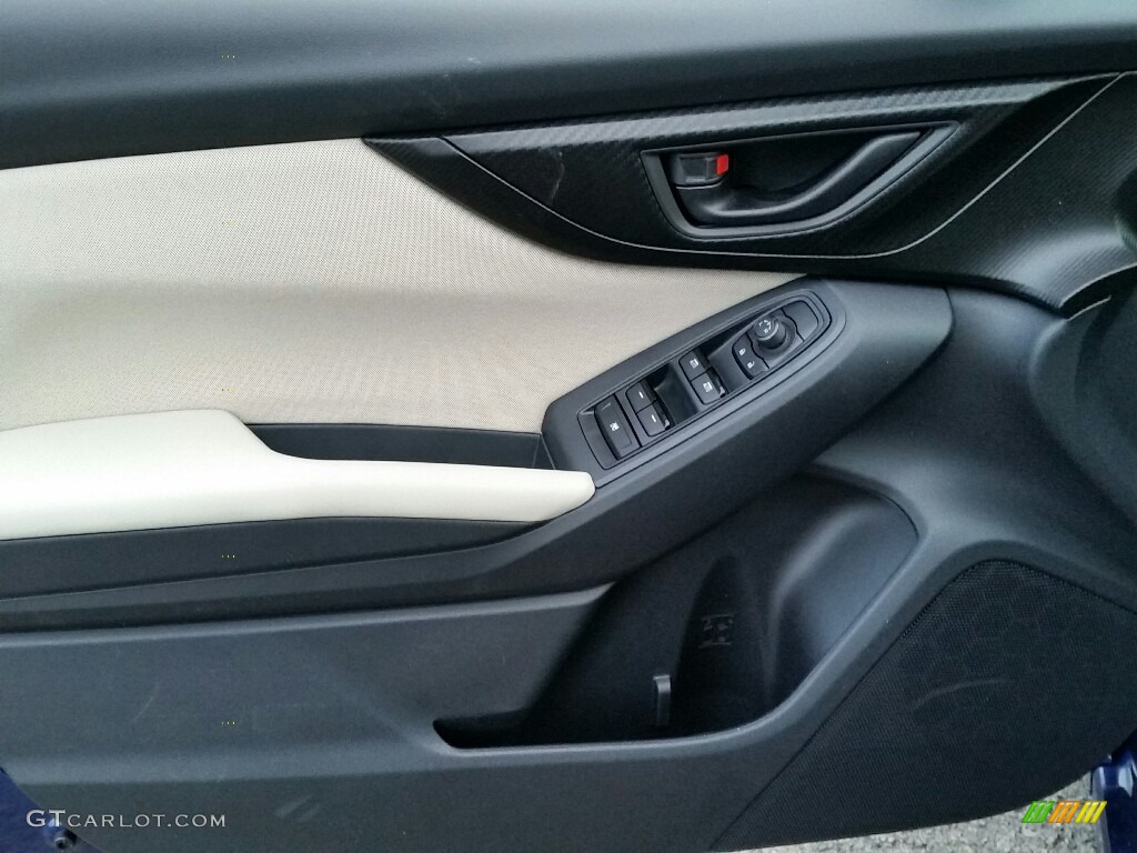2017 Subaru Impreza 2.0i Premium 5-Door Black Door Panel Photo #117681447