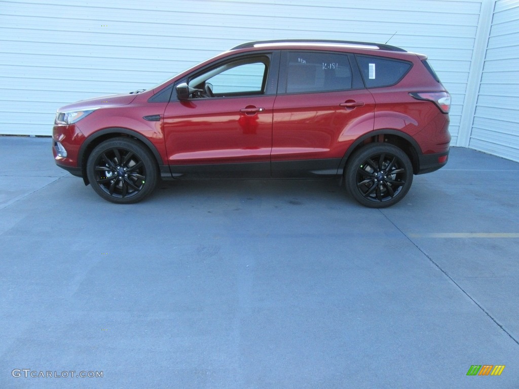 2017 Escape SE - Ruby Red / Charcoal Black photo #6