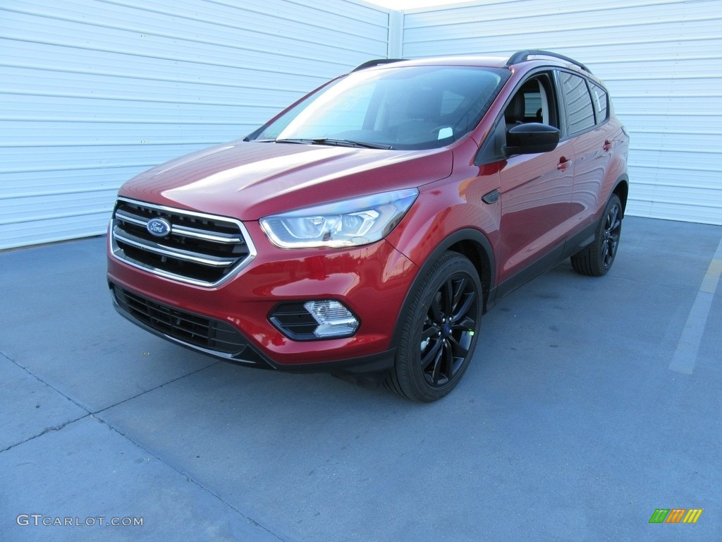 2017 Escape SE - Ruby Red / Charcoal Black photo #7