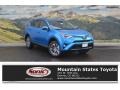 2017 Electric Storm Metallic Toyota RAV4 XLE AWD Hybrid  photo #1