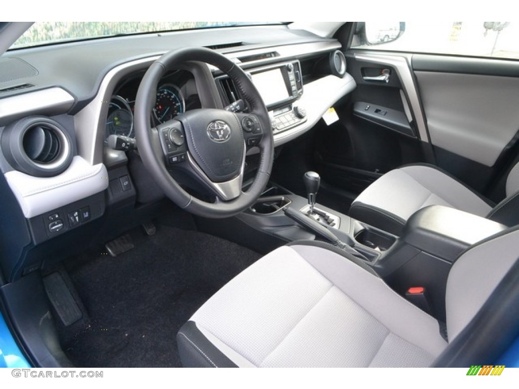 Ash Interior 2017 Toyota RAV4 XLE AWD Hybrid Photo #117683385
