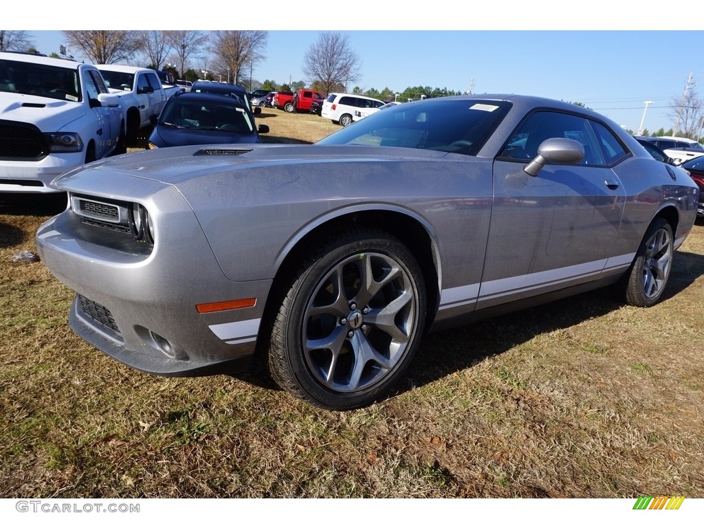 2017 Challenger SXT - Billet Metallic / Black photo #1