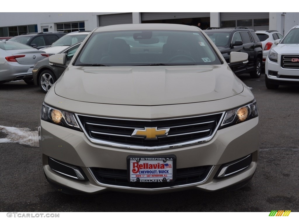 2014 Impala LT - Champagne Silver Metallic / Jet Black/Brownstone photo #2