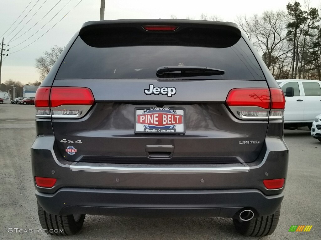 2017 Grand Cherokee Limited 4x4 - Granite Crystal Metallic / Black photo #5