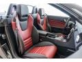 2017 Mercedes-Benz SLC Bengal Red/Black Interior Front Seat Photo