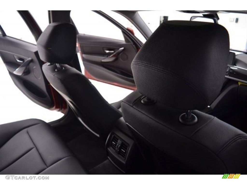 2015 3 Series 320i Sedan - Melbourne Red Metallic / Black photo #18