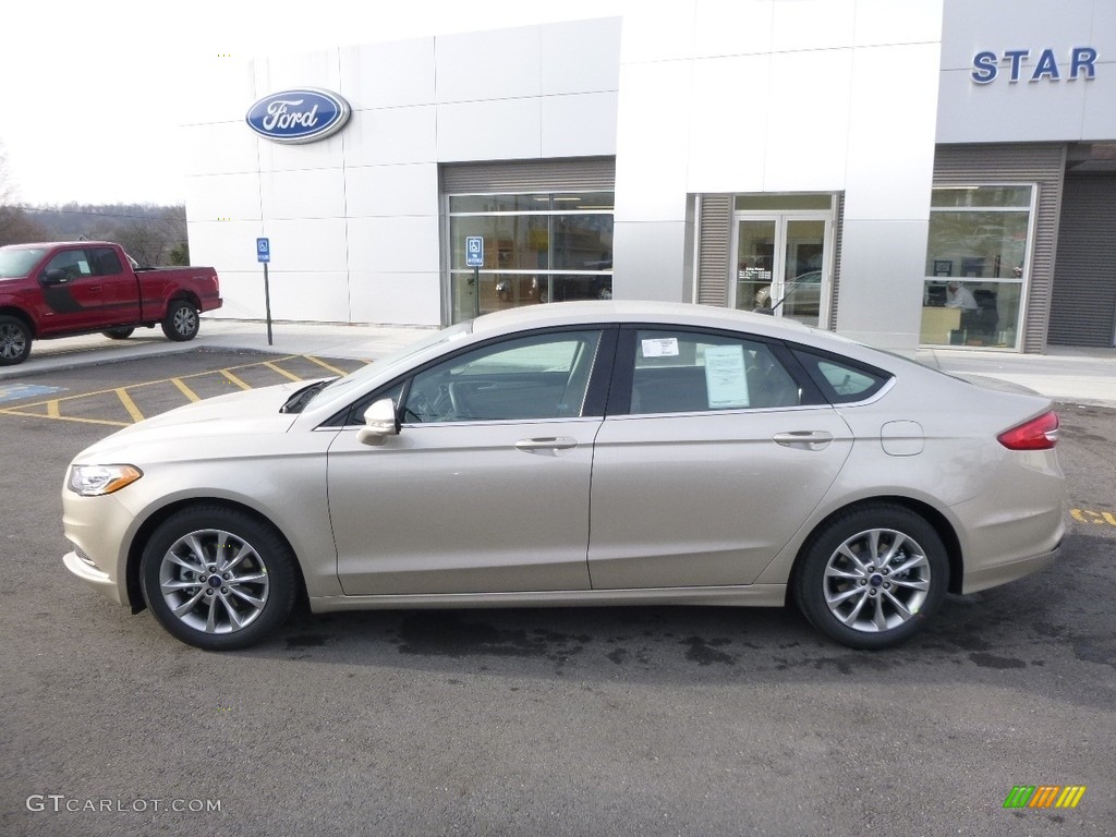 2017 Fusion SE - White Gold / Medium Light Stone photo #8