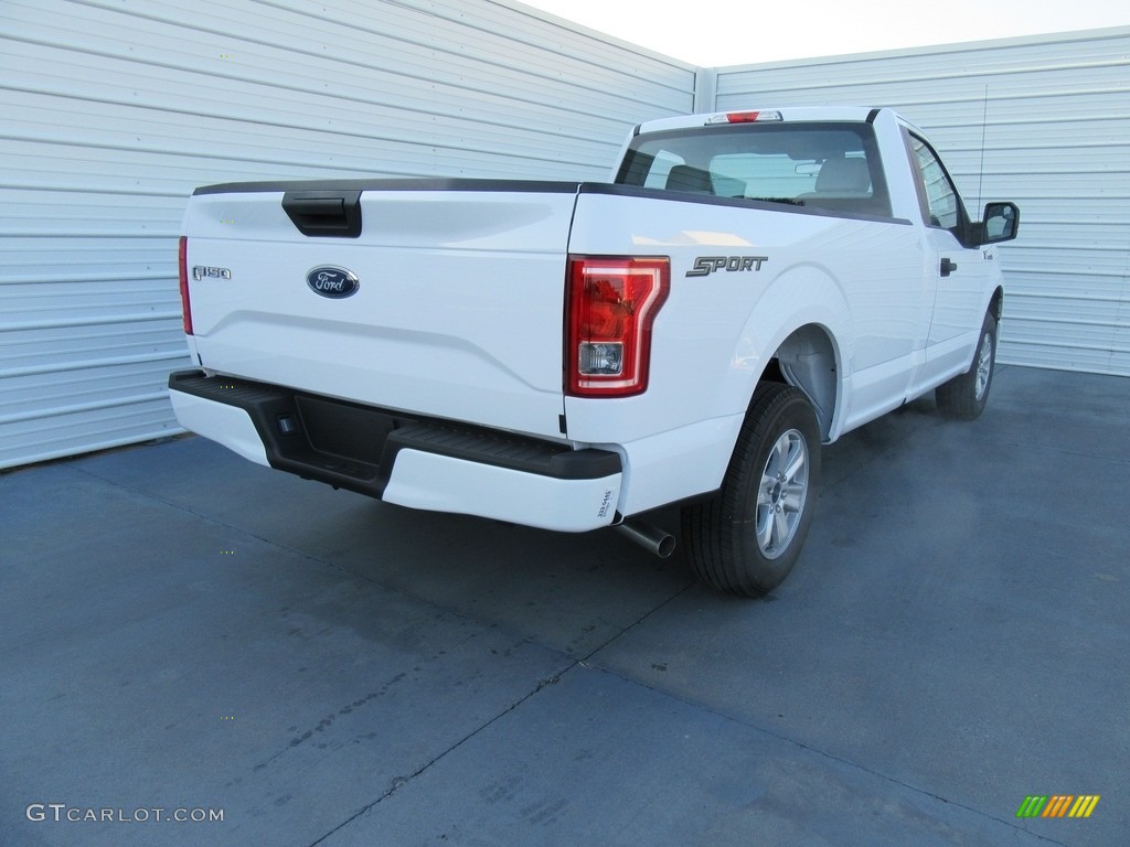 2017 F150 XL Regular Cab - Oxford White / Earth Gray photo #4